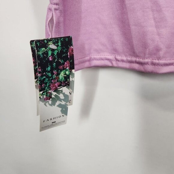 NWT Womens Fashion Casual Gradient V-Neck Short Sleeve Tee Size Small - Picture 5 of 6